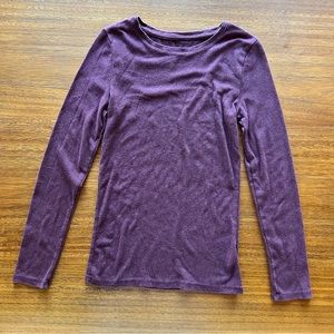 ⚡️ 5/$10 A New Day Maroon Long Sleeve Crew Neck T-Shirt XS